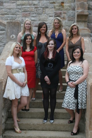 Students at the Belfast Castle